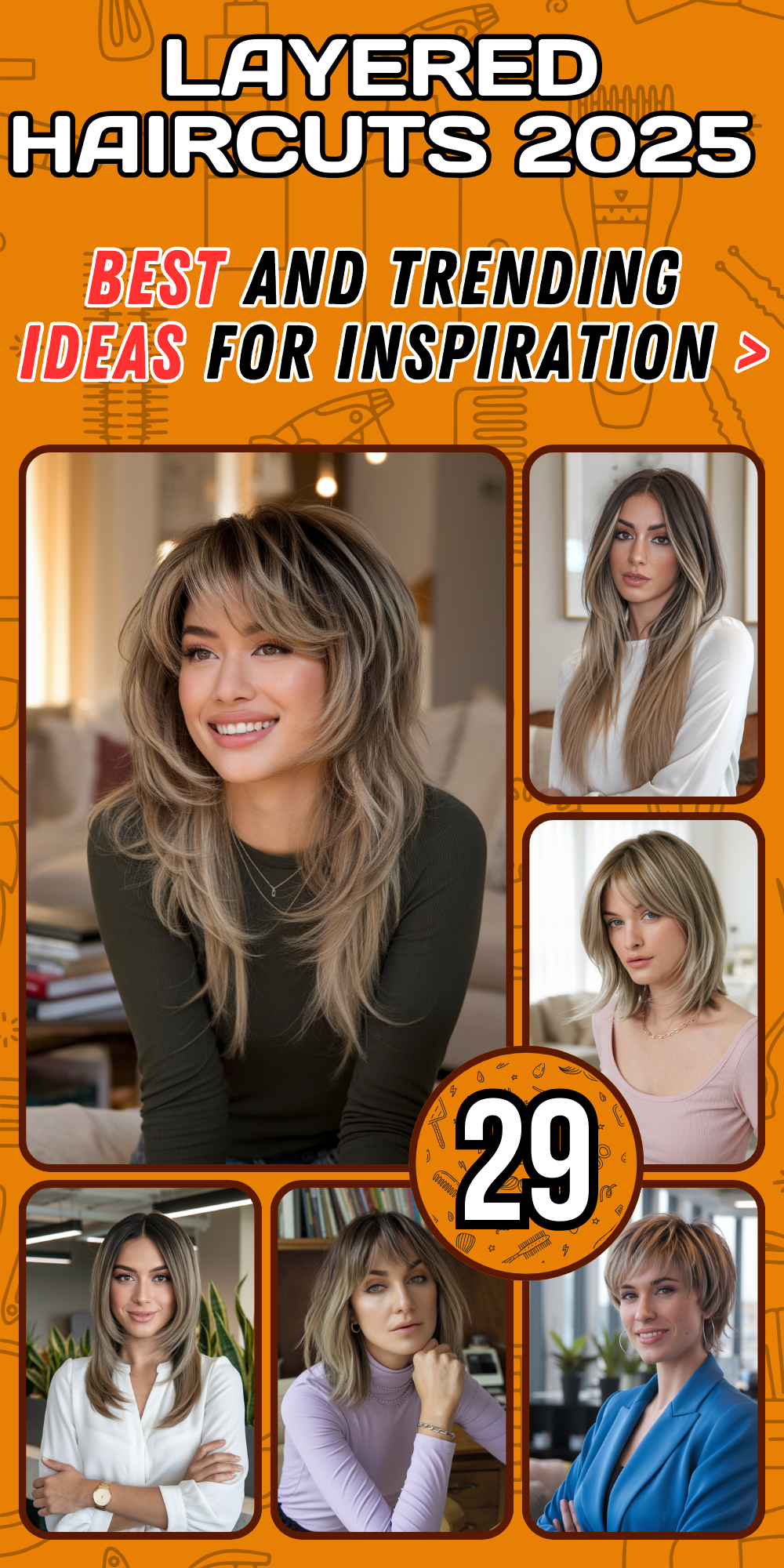 Best Layered Haircut Ideas for Women in 2025: Trendy Styles for Short, Medium, and Long Hair