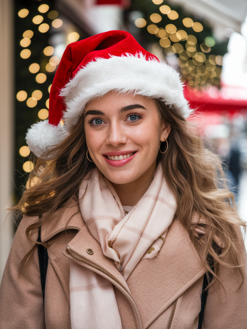 Christmas Hat Hairstyles for Women: Festive & Fun Ideas for All Hair Lengths and Types