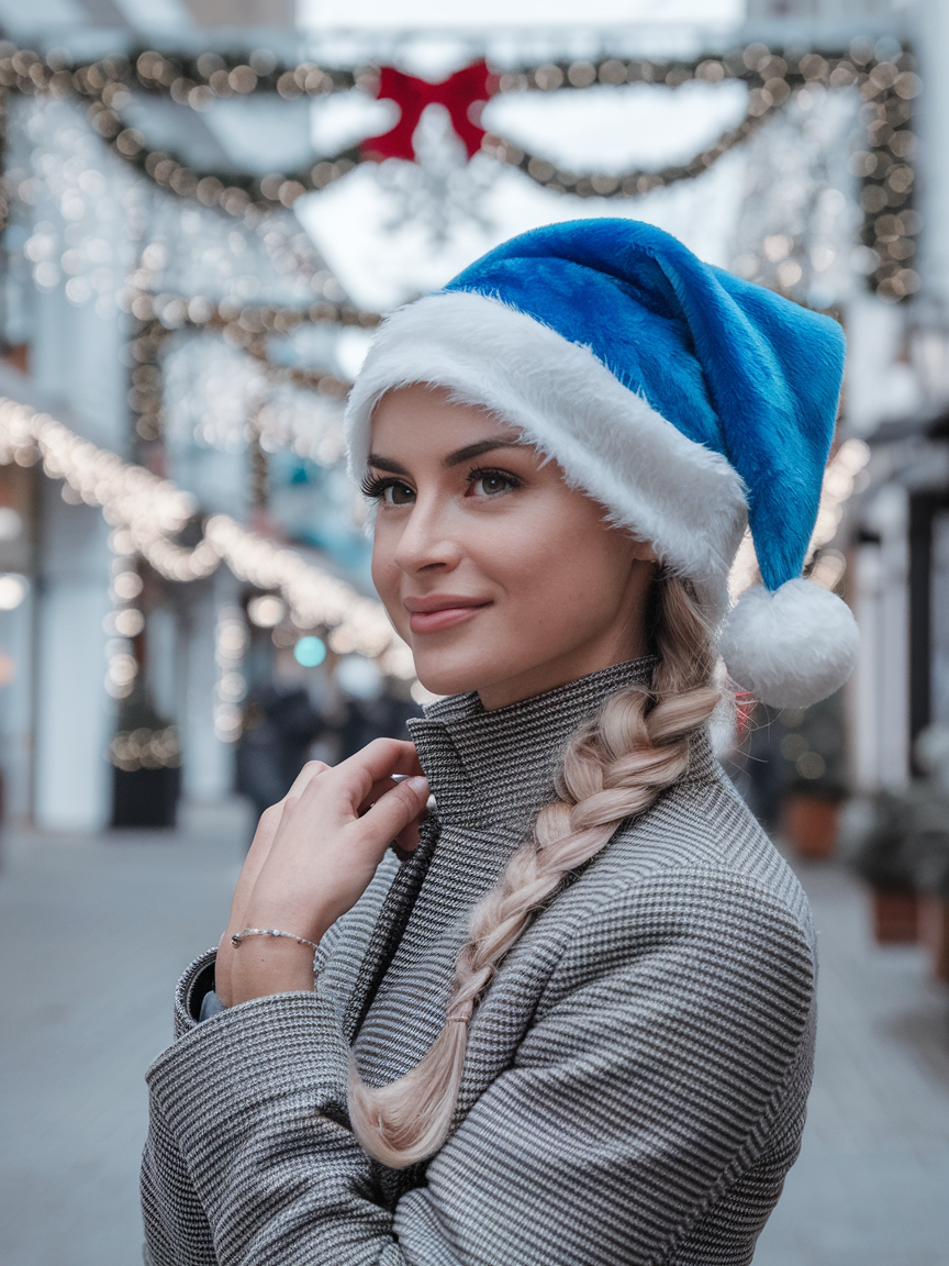 Christmas Hat Hairstyles for Women: Festive & Fun Ideas for All Hair Lengths and Types