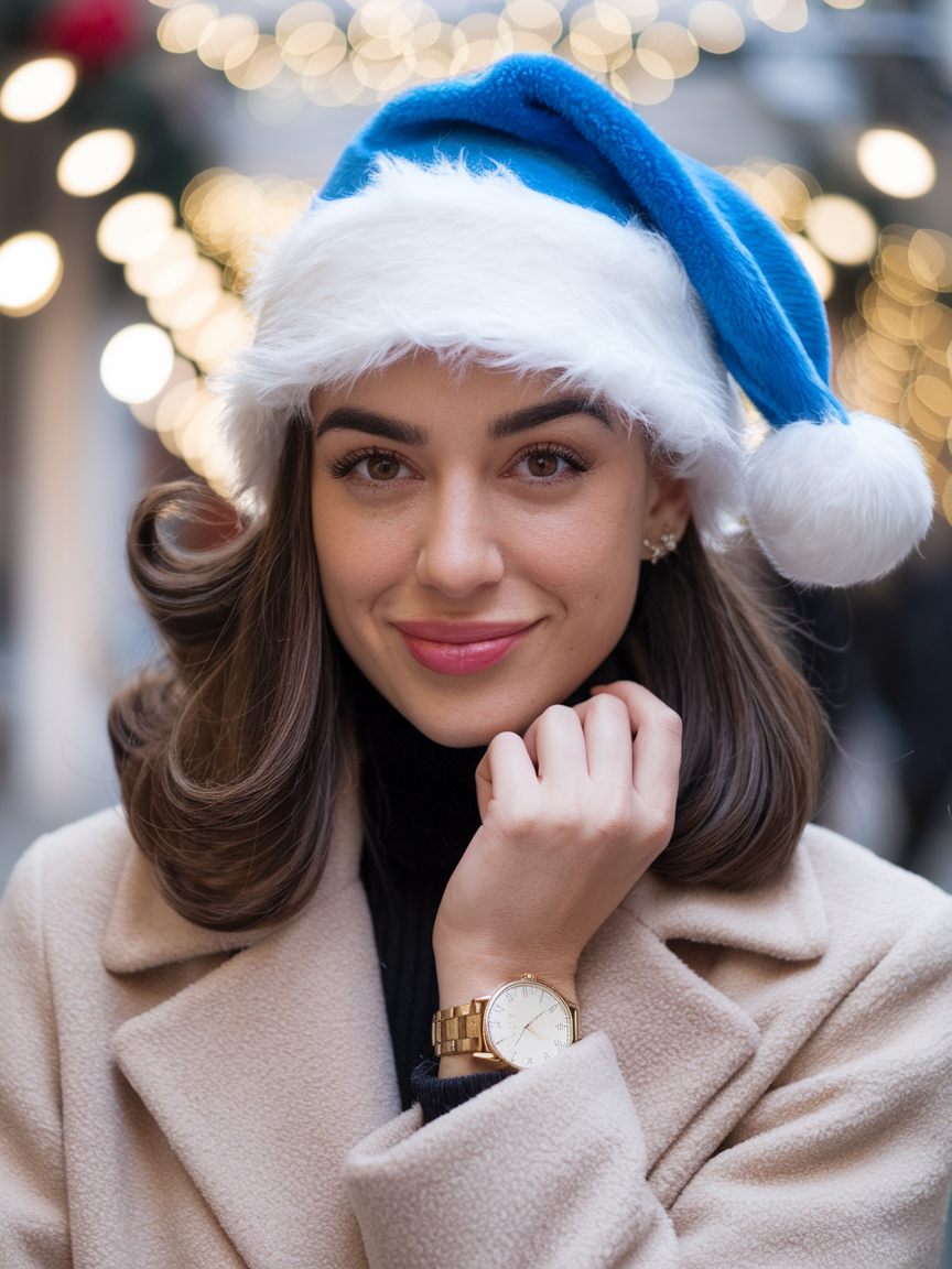 Christmas Hat Hairstyles for Women: Festive & Fun Ideas for All Hair Lengths and Types