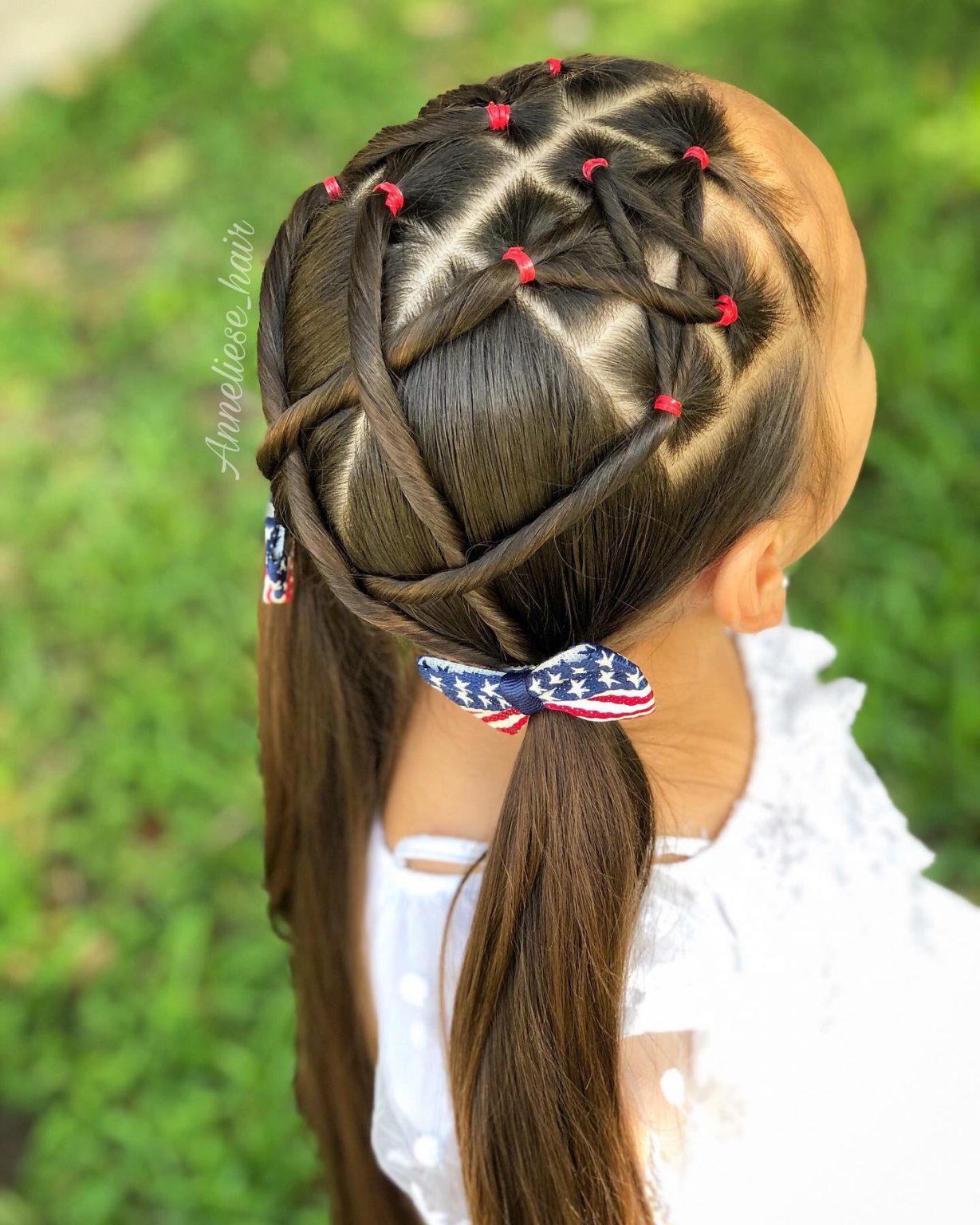 22 Festive 4th of July Hairstyle Ideas for Kids in 2024 Cute Braids