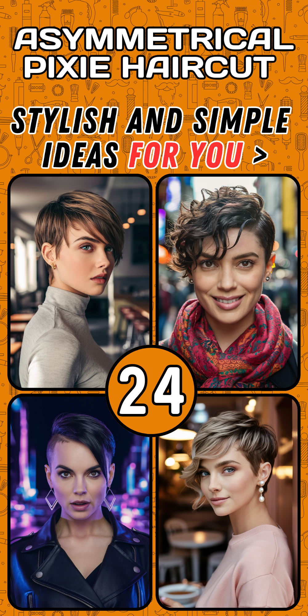 Stunning Asymmetrical Pixie Haircut Ideas for Women in 2024: Bold, Edgy, and Trendy Styles