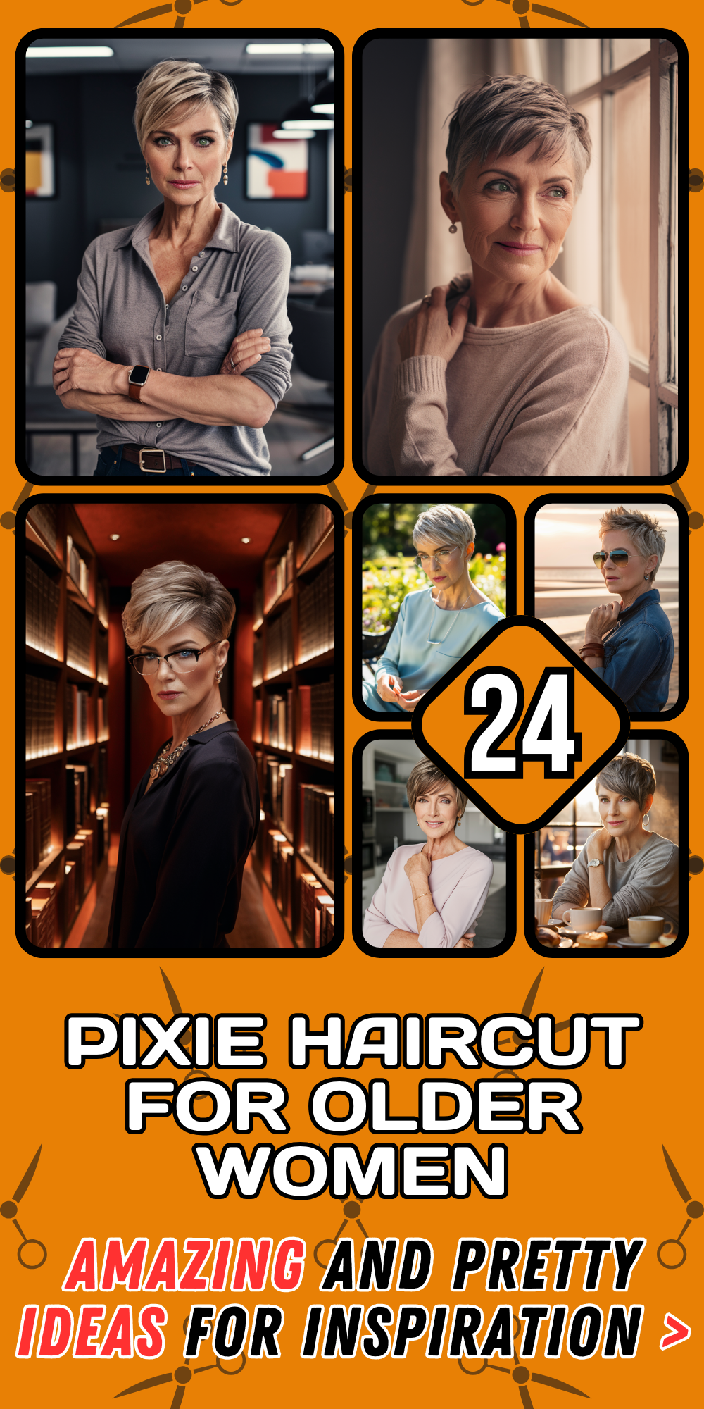 Stunning Pixie Haircut Ideas for Older Women: Trendy and Timeless Styles for 2024