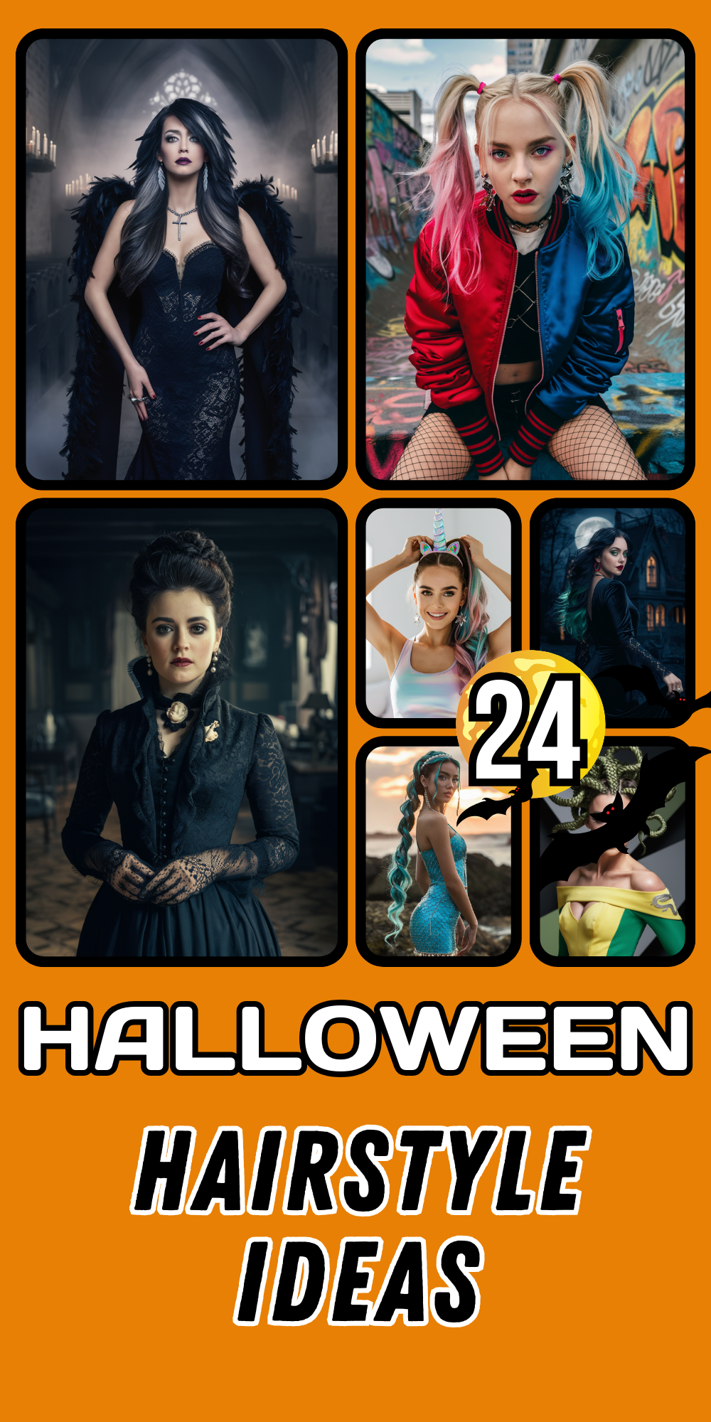 Spooky Halloween Hairstyles for Women: Trendy Ideas to Try in 2024