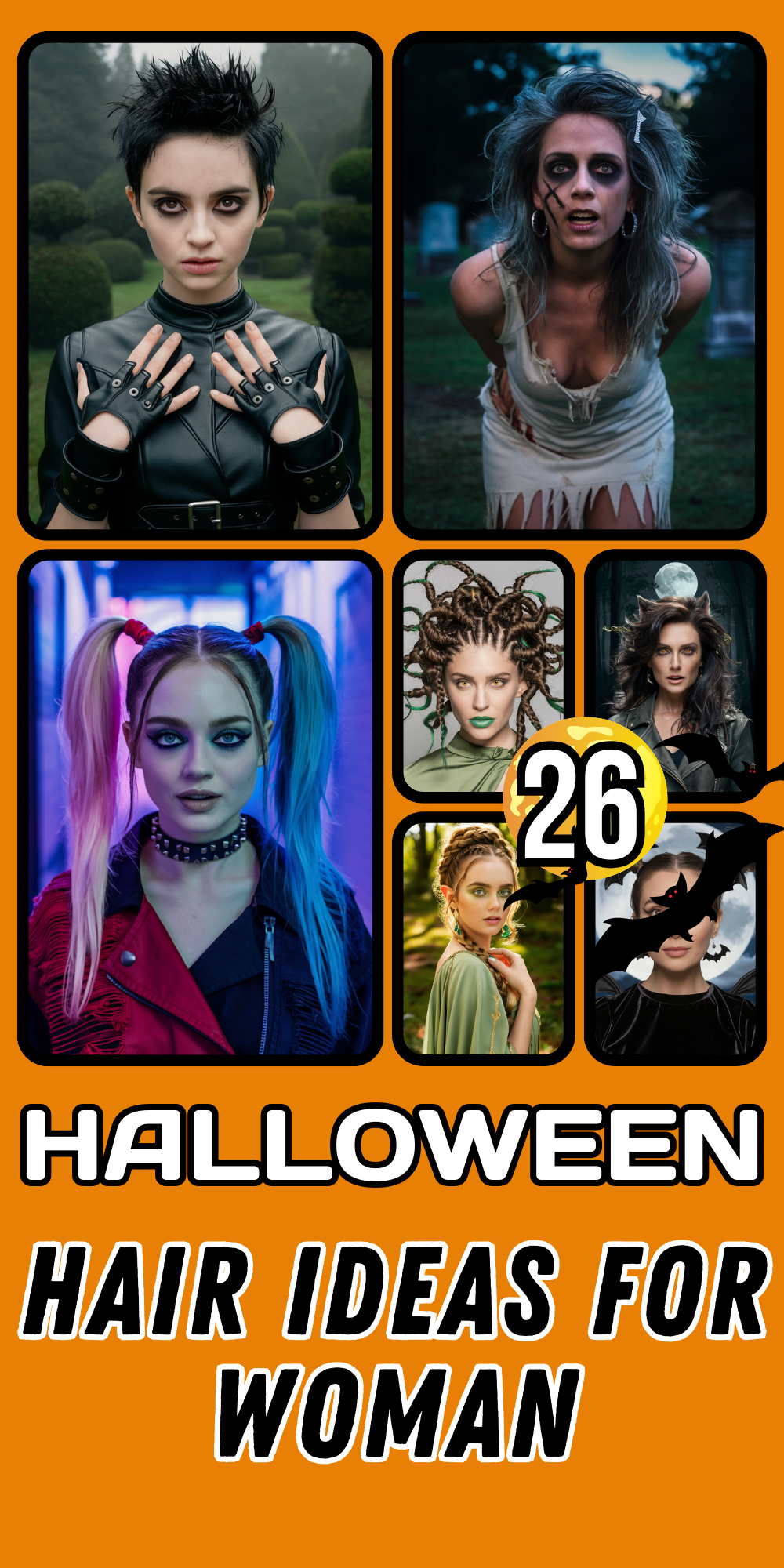 Spooky and Stylish: Halloween Hair Ideas for Women to Try in 2024