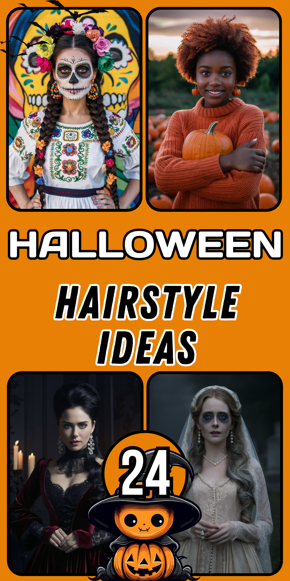 Spooky Halloween Hairstyles for Women: Trendy Ideas to Try in 2024