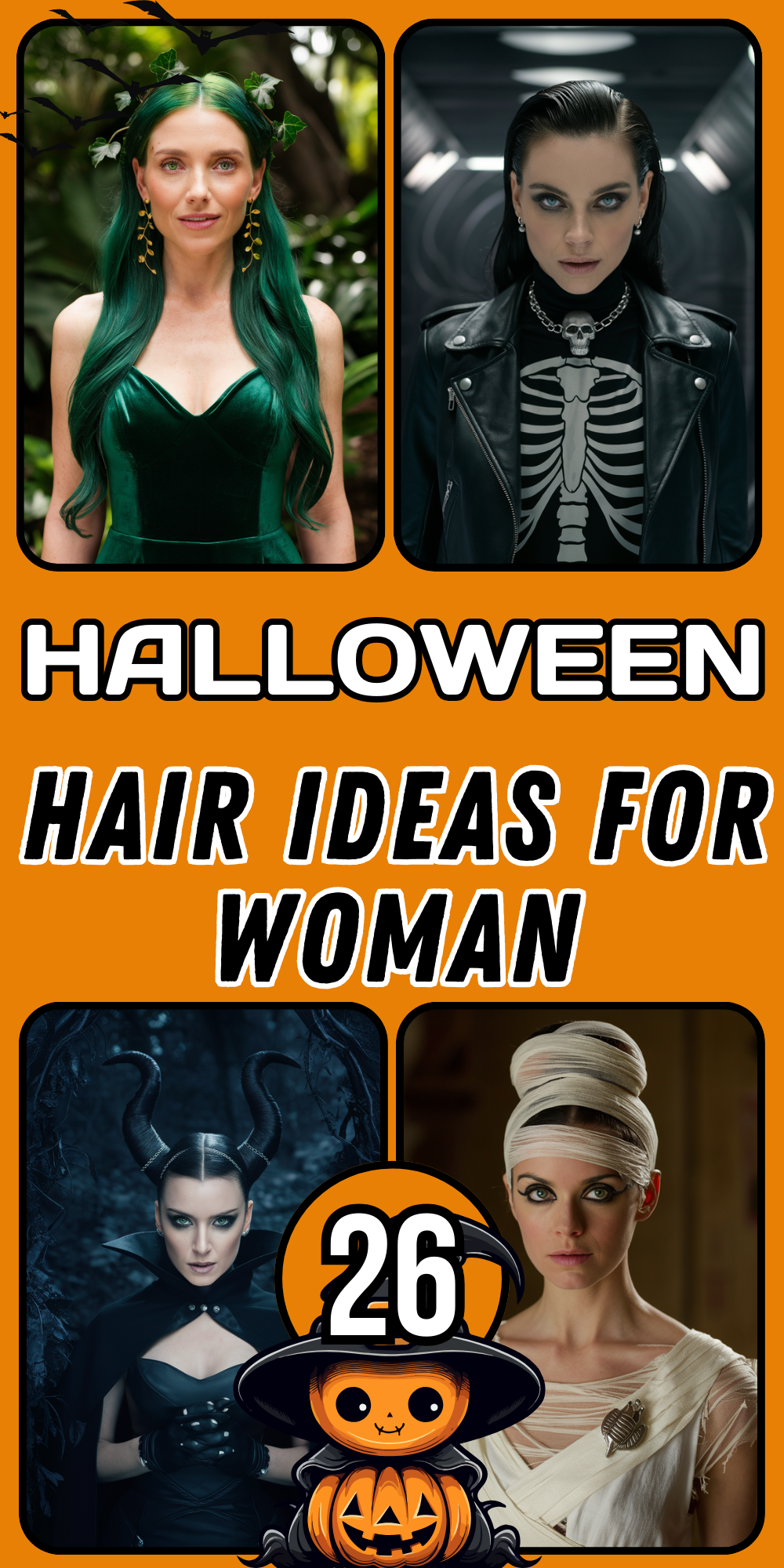 Spooky and Stylish: Halloween Hair Ideas for Women to Try in 2024