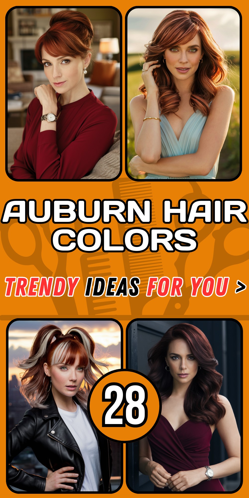 Auburn Hair Colors for Women: Stunning Ideas and Trends for 2024 to Elevate Your Look