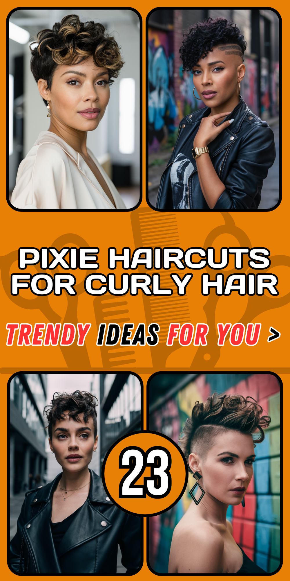 Stunning Pixie Haircuts for Curly Hair: Trendy Ideas for Women with Natural Curls in 2024