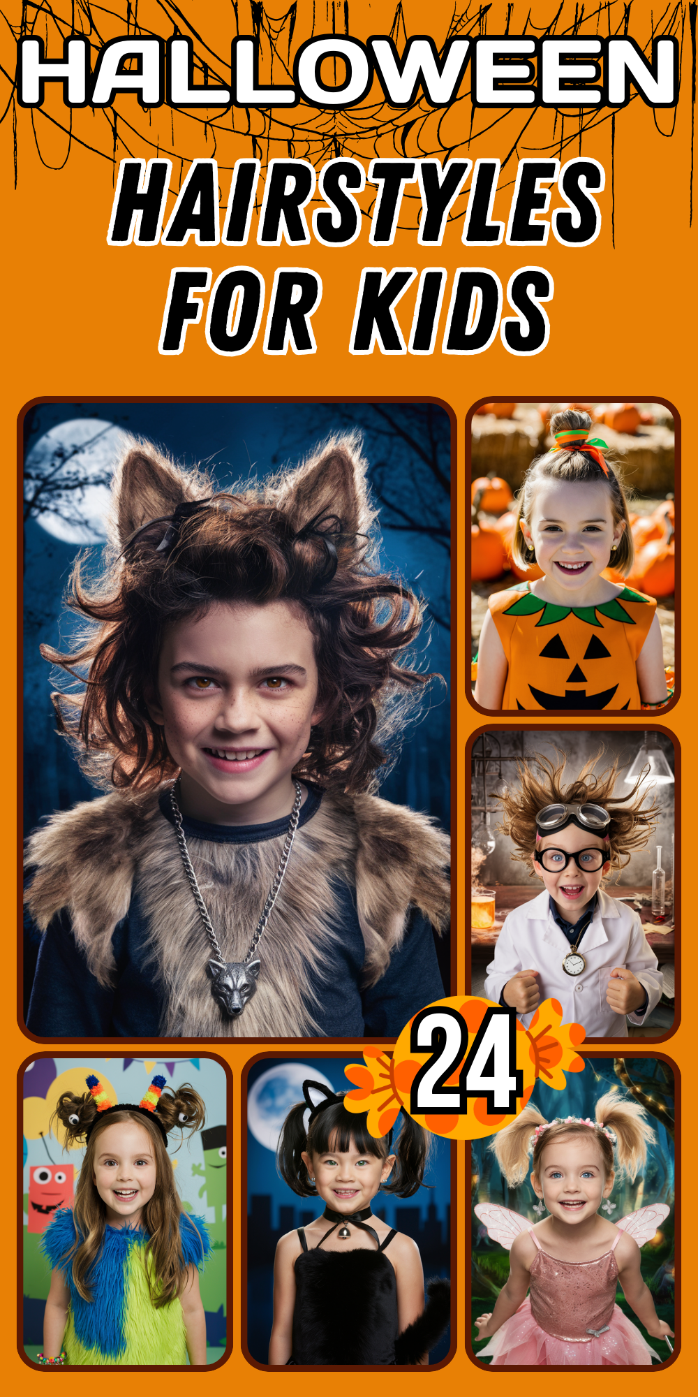 Halloween Hairstyles for Kids: Fun and Spooky Ideas for Boys and Girls in 2024