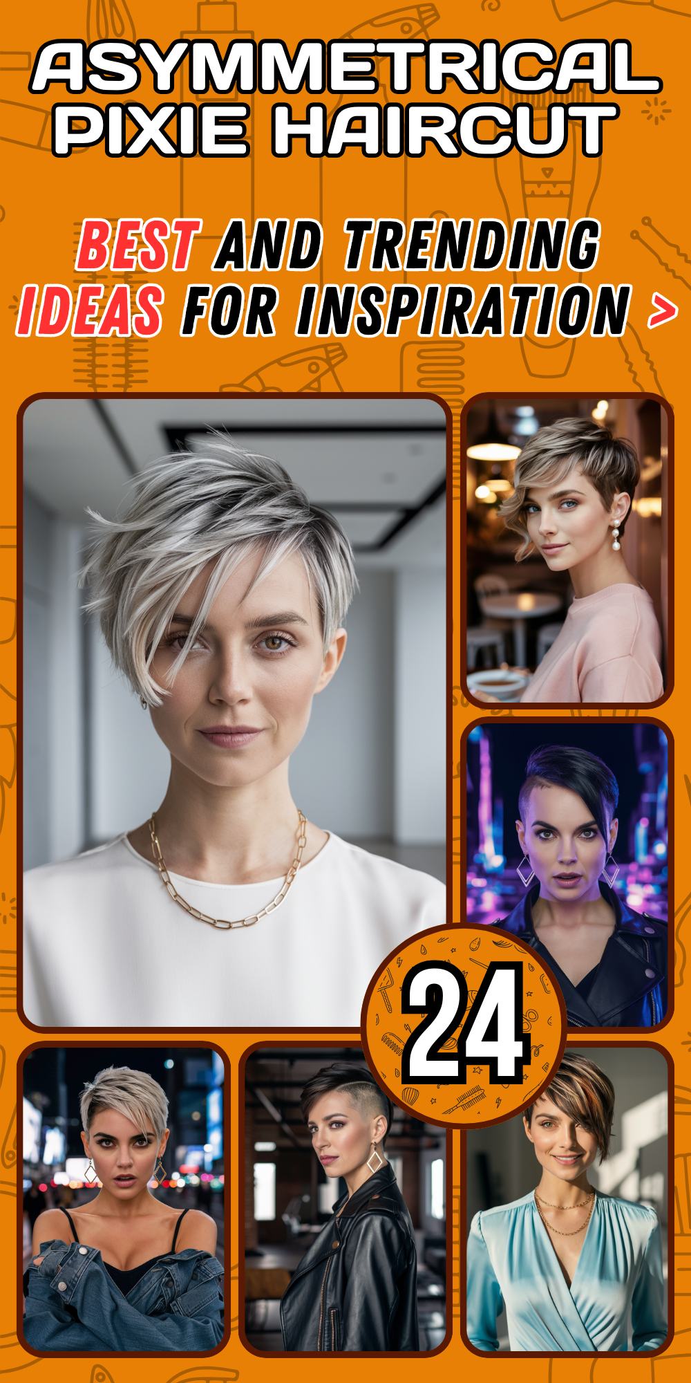 Stunning Asymmetrical Pixie Haircut Ideas for Women in 2024: Bold, Edgy, and Trendy Styles