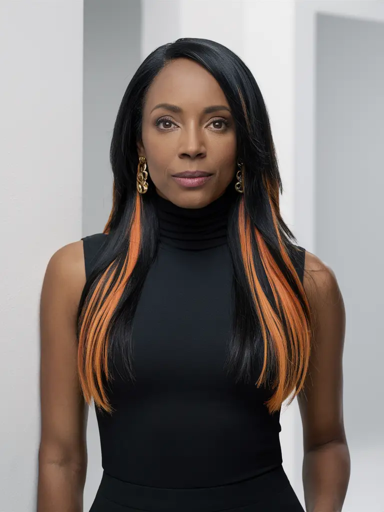 Black and Orange Hairstyles for Women: Bold Ideas to Try in 2024 for a Vibrant New Look