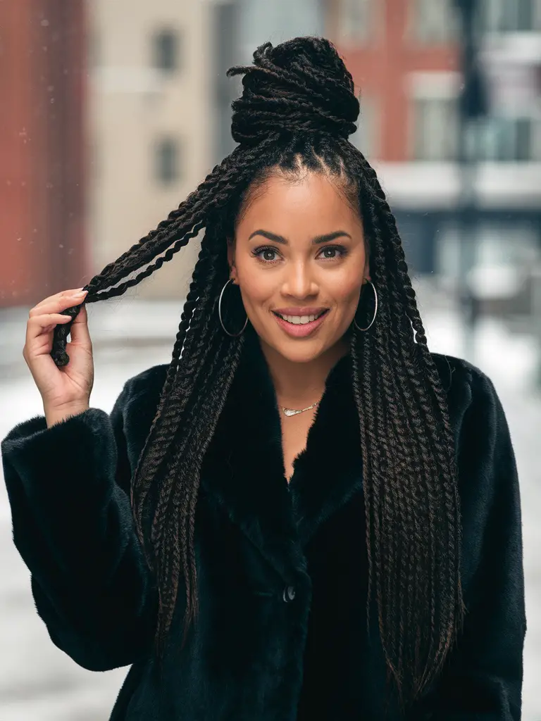 Winter Hairstyles for Black Women: Stylish Ideas for 2024-2025 to Embrace Your Natural Beauty