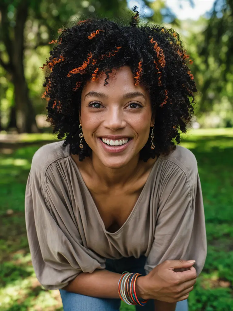 Black and Orange Hairstyles for Women: Bold Ideas to Try in 2024 for a Vibrant New Look