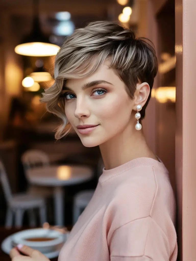 Stunning Asymmetrical Pixie Haircut Ideas for Women in 2024: Bold, Edgy, and Trendy Styles