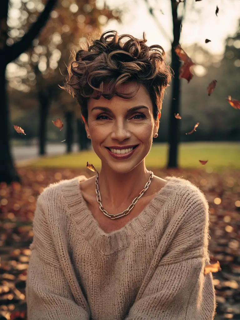 Stunning Pixie Haircuts for Curly Hair: Trendy Ideas for Women with Natural Curls in 2024