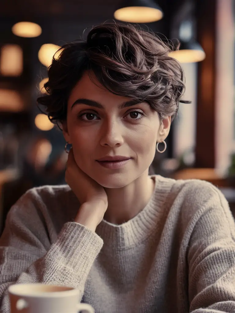 Stunning Pixie Haircuts for Curly Hair: Trendy Ideas for Women with Natural Curls in 2024