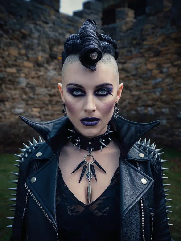 Vampire Hairstyles for Women: Gothic Hair Ideas for Halloween 2024 with Short and Long Options