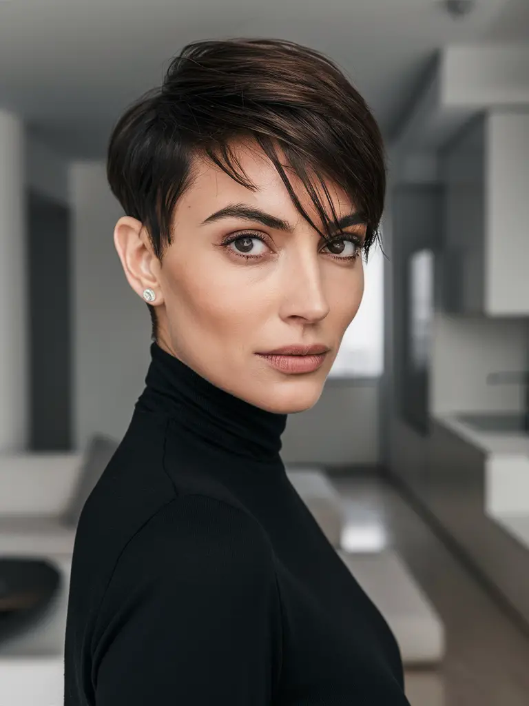 Stunning Asymmetrical Pixie Haircut Ideas for Women in 2024: Bold, Edgy, and Trendy Styles