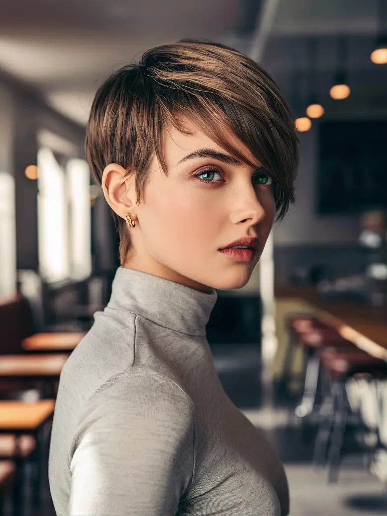 Stunning Asymmetrical Pixie Haircut Ideas for Women in 2024: Bold, Edgy, and Trendy Styles