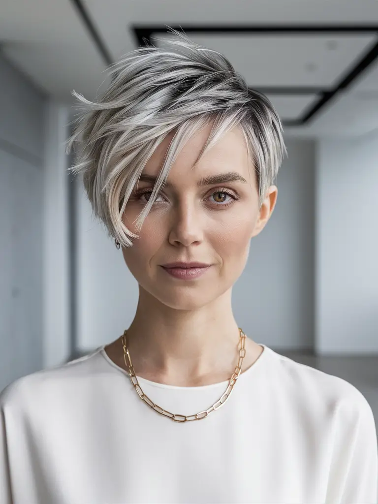 Stunning Asymmetrical Pixie Haircut Ideas for Women in 2024: Bold, Edgy, and Trendy Styles