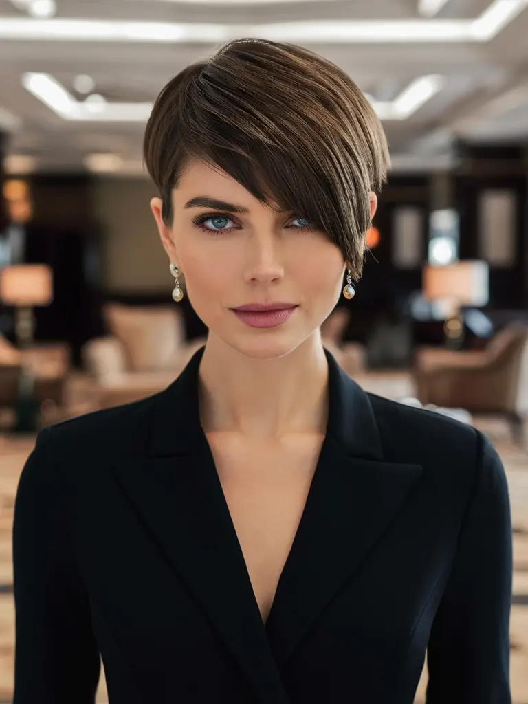 Stunning Asymmetrical Pixie Haircut Ideas for Women in 2024: Bold, Edgy, and Trendy Styles