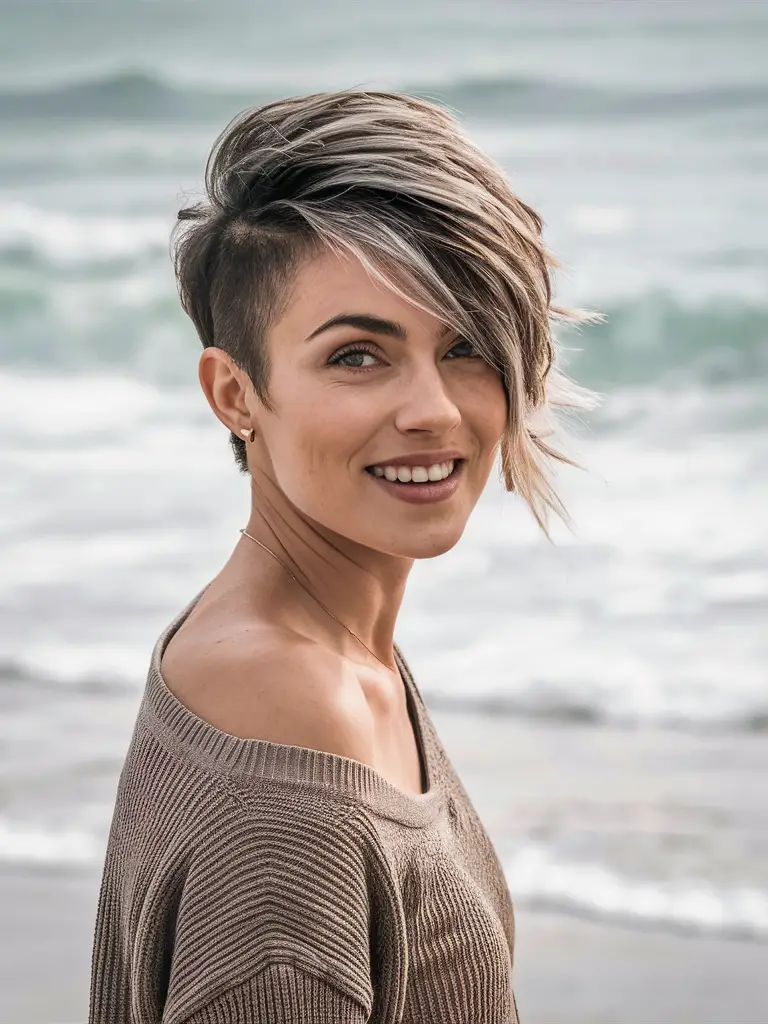 Stunning Asymmetrical Pixie Haircut Ideas for Women in 2024: Bold, Edgy, and Trendy Styles