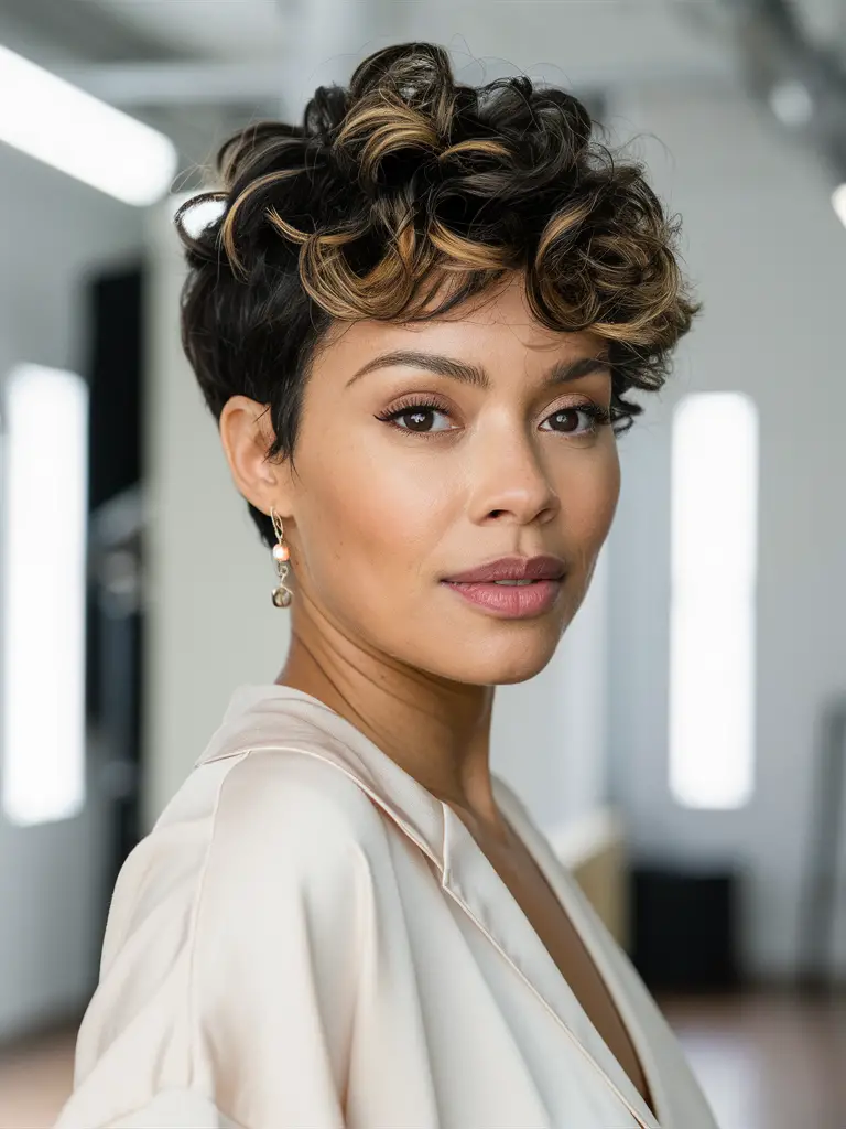 Stunning Pixie Haircuts for Curly Hair: Trendy Ideas for Women with Natural Curls in 2024