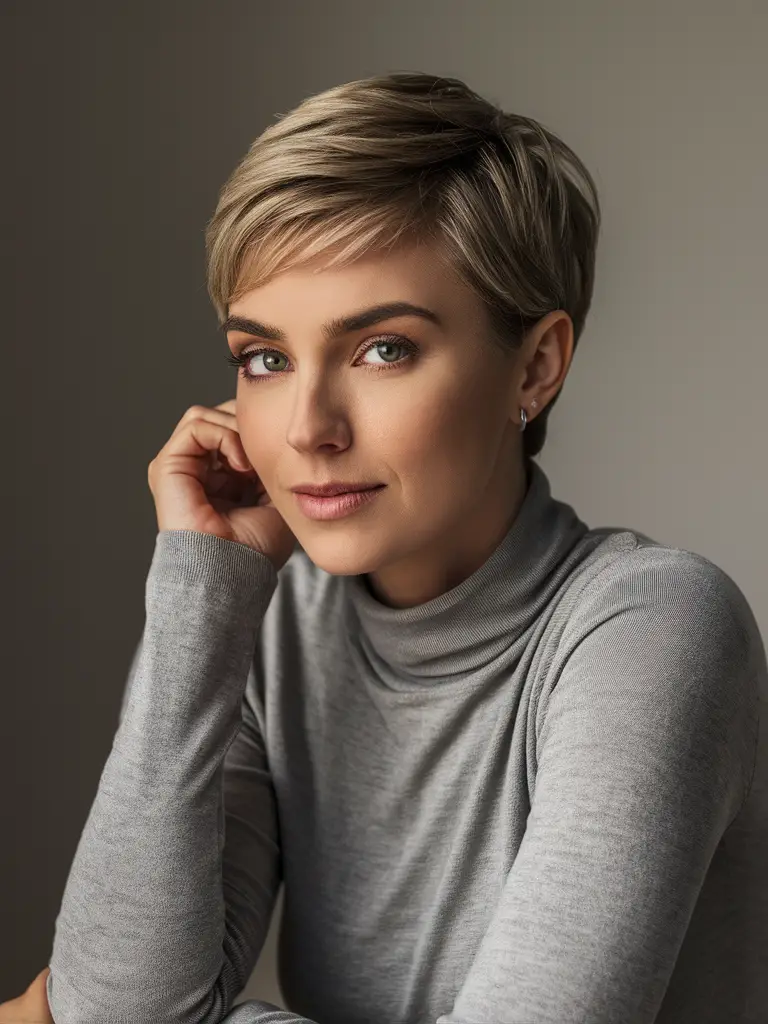 Pixie Haircuts for Round Faces 2024: Stylish and Trendy Ideas for Women