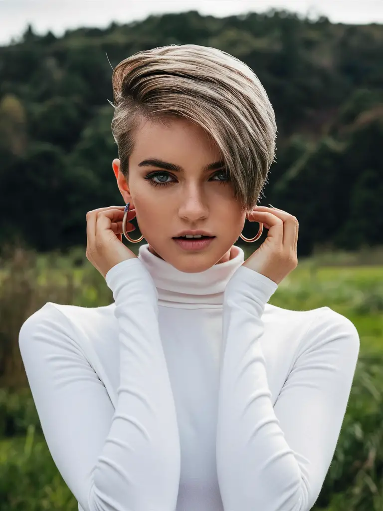 Stunning Asymmetrical Pixie Haircut Ideas for Women in 2024: Bold, Edgy, and Trendy Styles