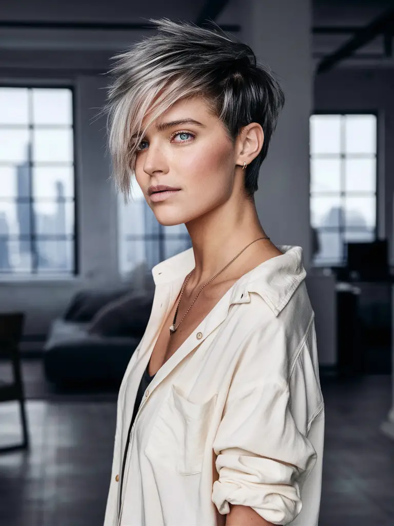 Stunning Asymmetrical Pixie Haircut Ideas for Women in 2024: Bold, Edgy, and Trendy Styles