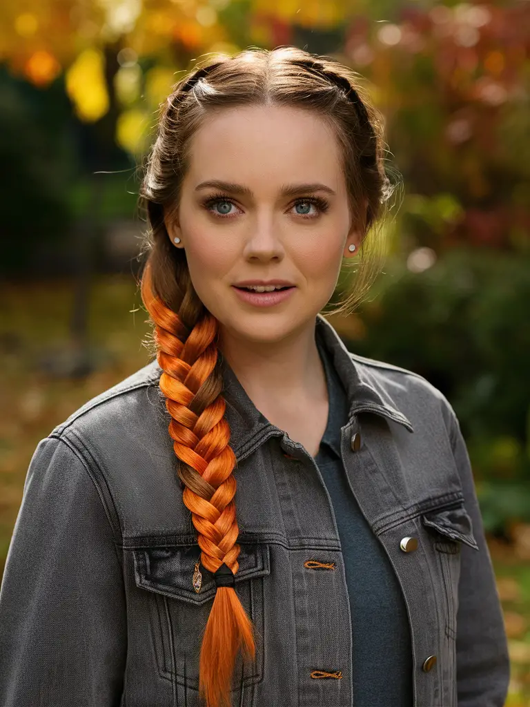 Pumpkin Hairstyles Ideas for Women 2024: Cute and Creative Looks for Halloween and Pumpkin Patches