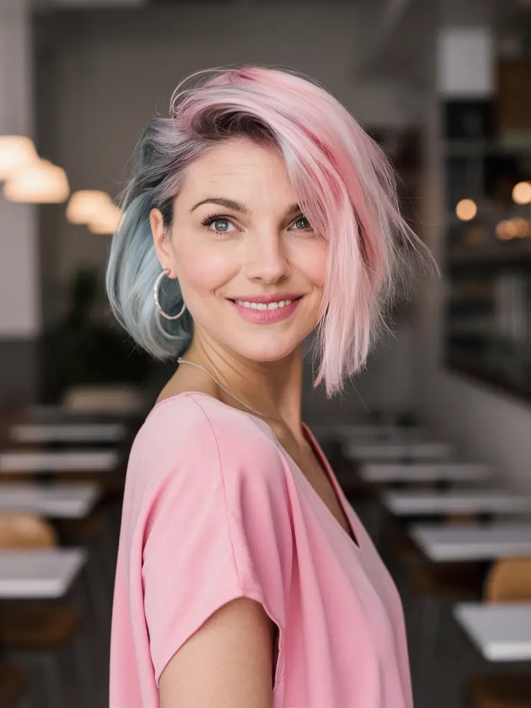 Colorblock Hair Ideas for Women in 2024: Bold Styles, Color Blocking Trends, and Vibrant Looks