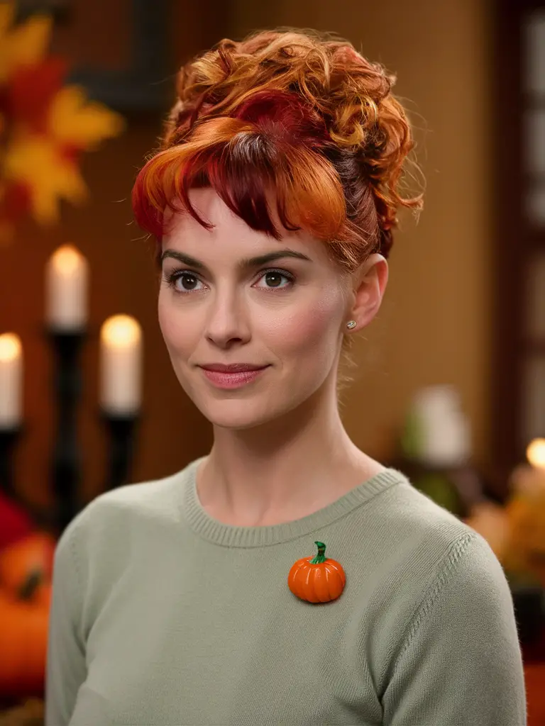 Pumpkin Hairstyles Ideas for Women 2024: Cute and Creative Looks for Halloween and Pumpkin Patches