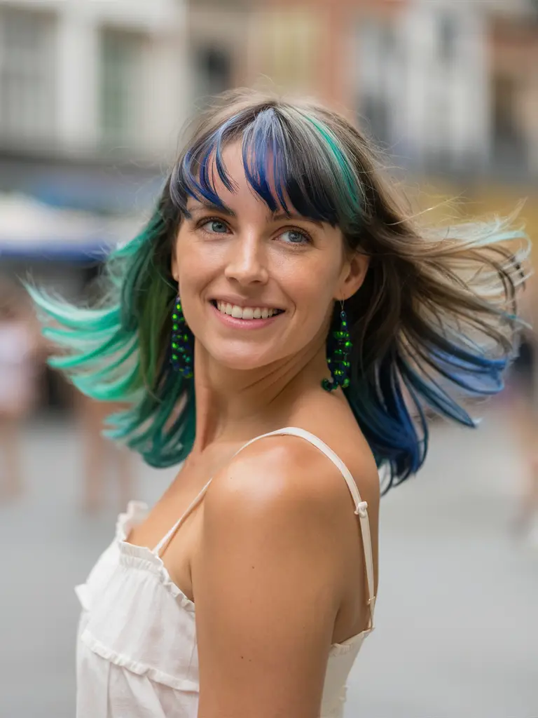 Colorblock Hair Ideas for Women in 2024: Bold Styles, Color Blocking Trends, and Vibrant Looks