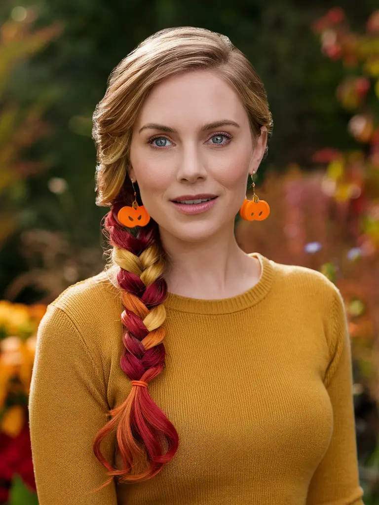 Pumpkin Hairstyles Ideas for Women 2024: Cute and Creative Looks for Halloween and Pumpkin Patches