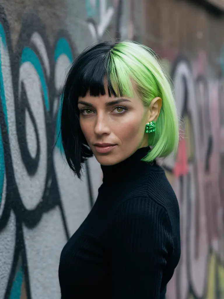 Colorblock Hair Ideas for Women in 2024: Bold Styles, Color Blocking Trends, and Vibrant Looks