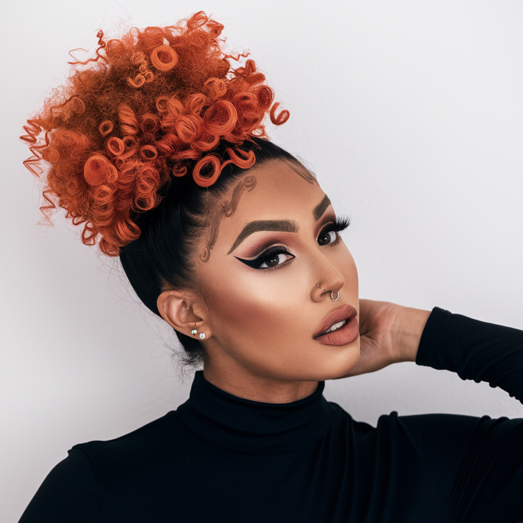 Black and Orange Hairstyles for Women: Bold Ideas to Try in 2024 for a Vibrant New Look