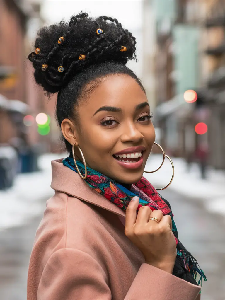 Winter Hairstyles for Black Women: Stylish Ideas for 2024-2025 to Embrace Your Natural Beauty