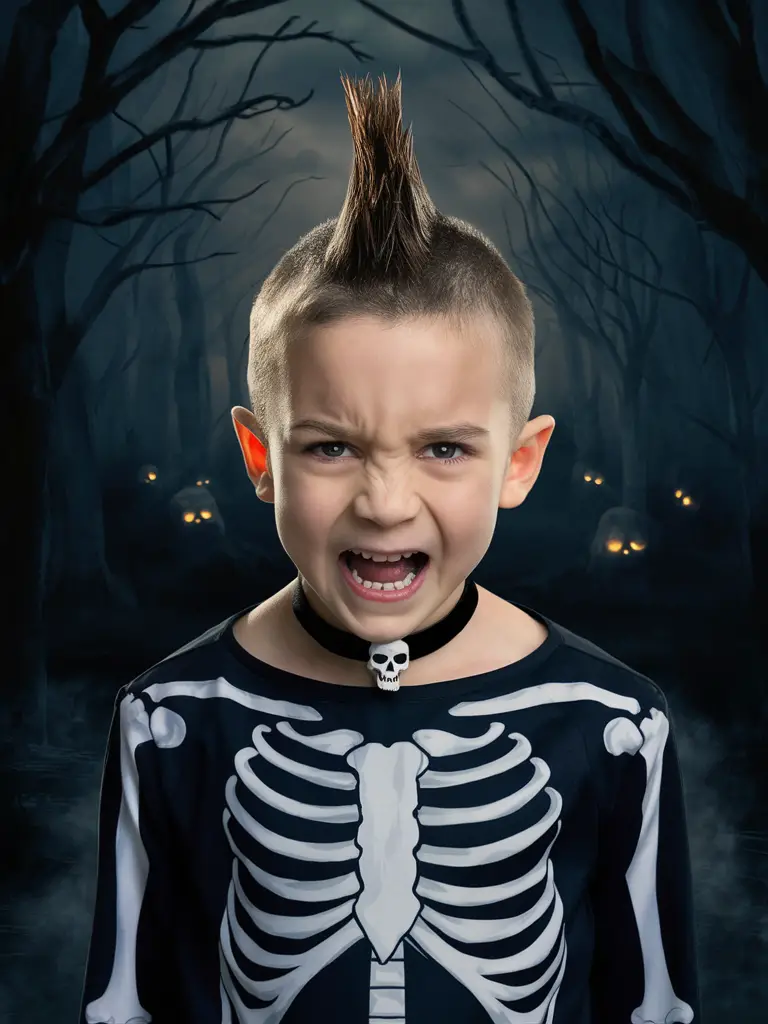 Halloween Hairstyles for Kids: Fun and Spooky Ideas for Boys and Girls in 2024