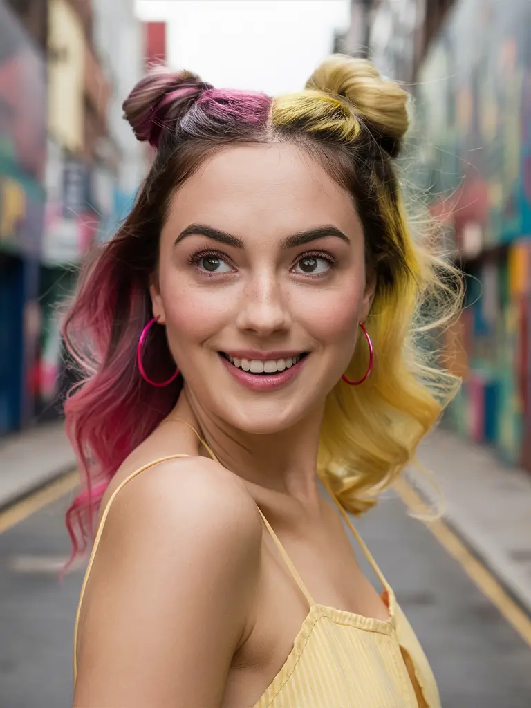 Colorblock Hair Ideas for Women in 2024: Bold Styles, Color Blocking Trends, and Vibrant Looks