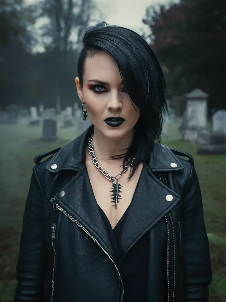 Vampire Hairstyles for Women: Gothic Hair Ideas for Halloween 2024 with Short and Long Options