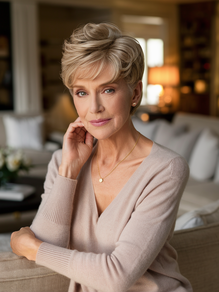 Stunning Pixie Haircut Ideas for Older Women: Trendy and Timeless Styles for 2024