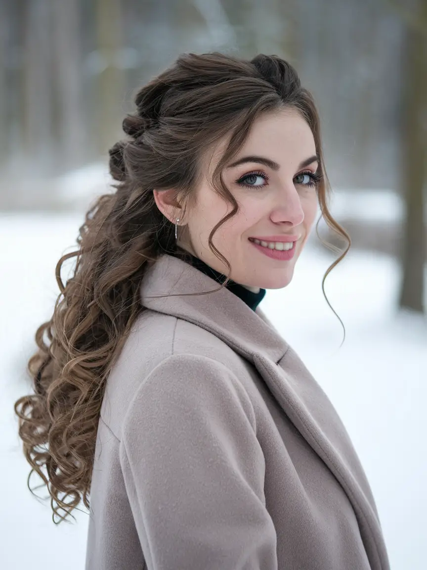 Winter Formal Hairstyles 2024 - 2025 for Women: Cute, Easy, Long, Medium, and Short Hair Ideas