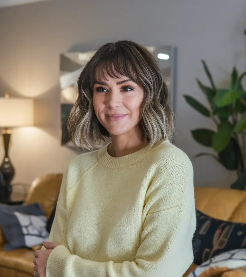 Winter Haircuts with Bangs 2024 - 2025: Trendy Ideas for Women with Short, Midlength, and Long Hair