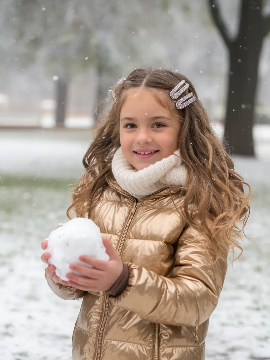 Winter Hairstyle Ideas for Kids 2024 - 2025: Simple, Cute, Braided, and Easy Looks for Girls