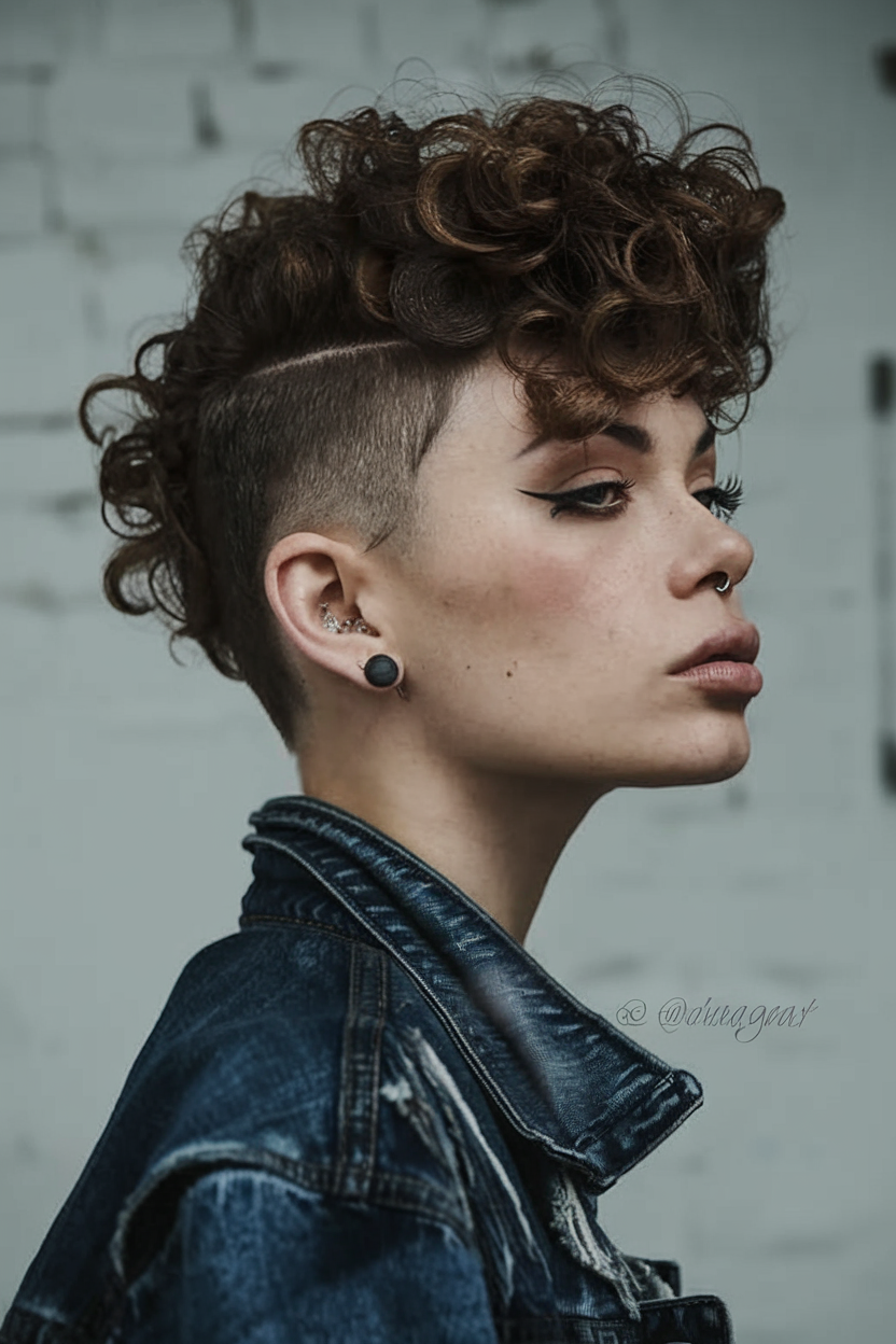 Stunning Asymmetrical Pixie 2025 Ideas for Women – Bold Haircuts for Edgy, Sleek, and Curly Styles