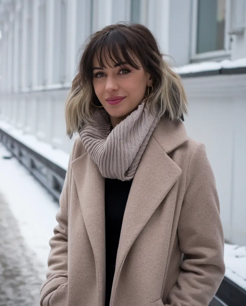 Winter Haircuts with Bangs 2024 - 2025: Trendy Ideas for Women with Short, Midlength, and Long Hair