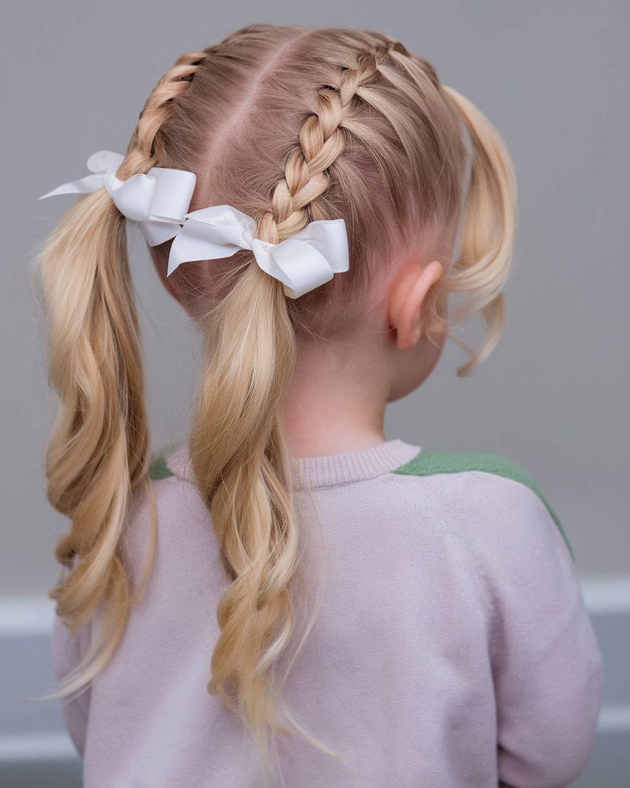 Winter Hairstyle Ideas for Kids 2024 - 2025: Simple, Cute, Braided, and Easy Looks for Girls