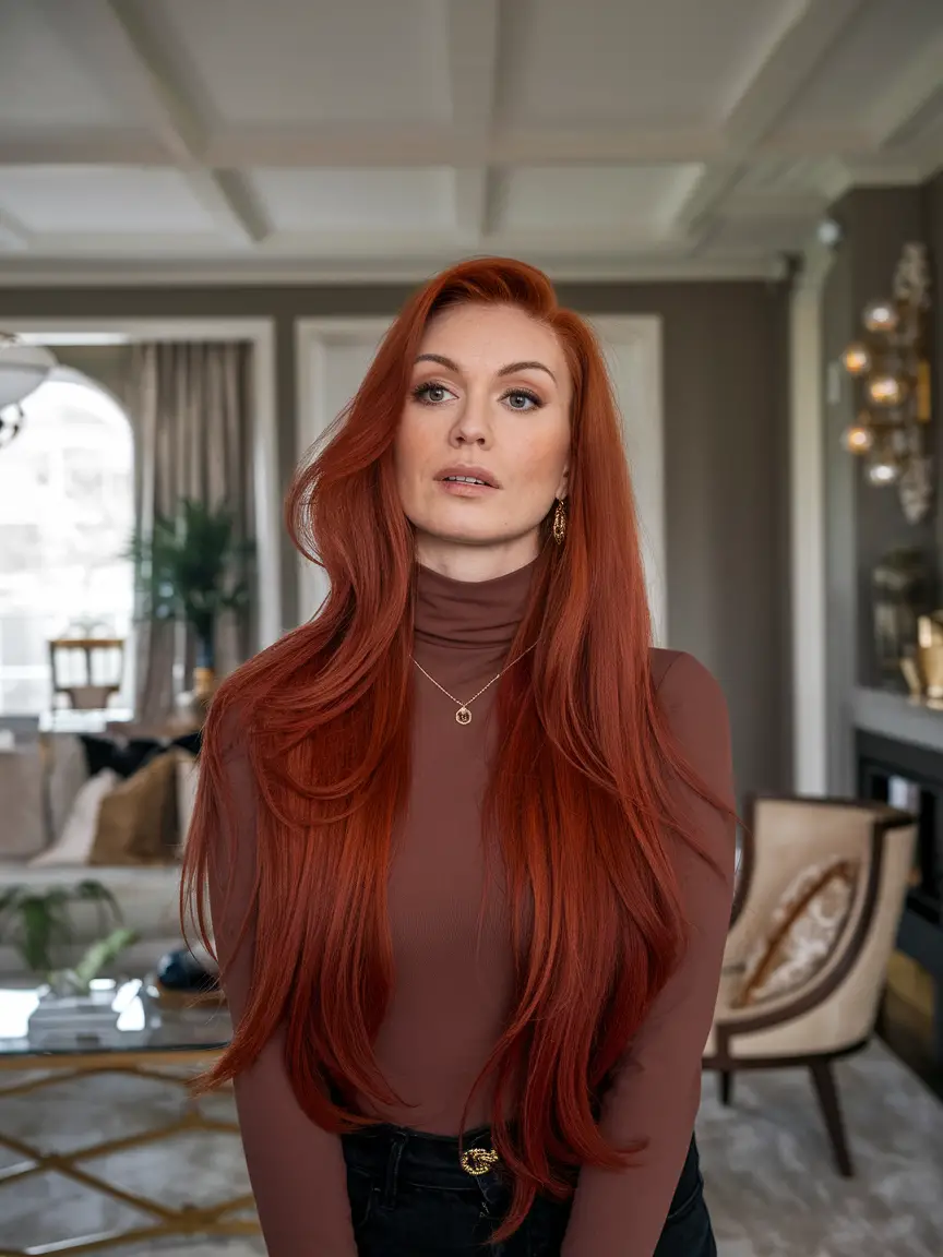 Stunning Crimson Red Hair Color Ideas for Women in 2024 – Bold, Vibrant, and Trendsetting Styles